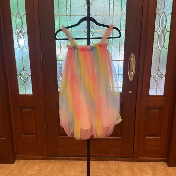 LOLA - OMBRE RAINBOW TULLE DRESS - Picture 3 of 10